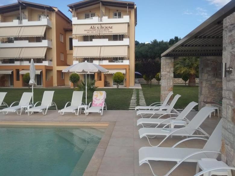 Alex House Aparthotel Zaháro Kültér fotó
